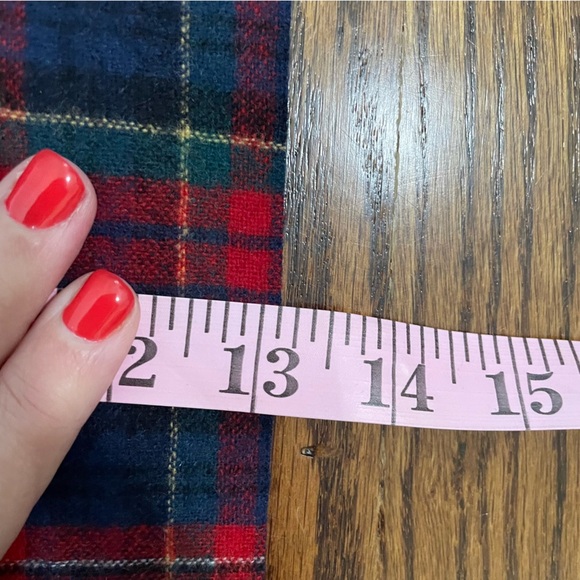 Pendleton Virgin Wool Authentic Macpherson Red Tartan Scarf - Picture 6 of 7